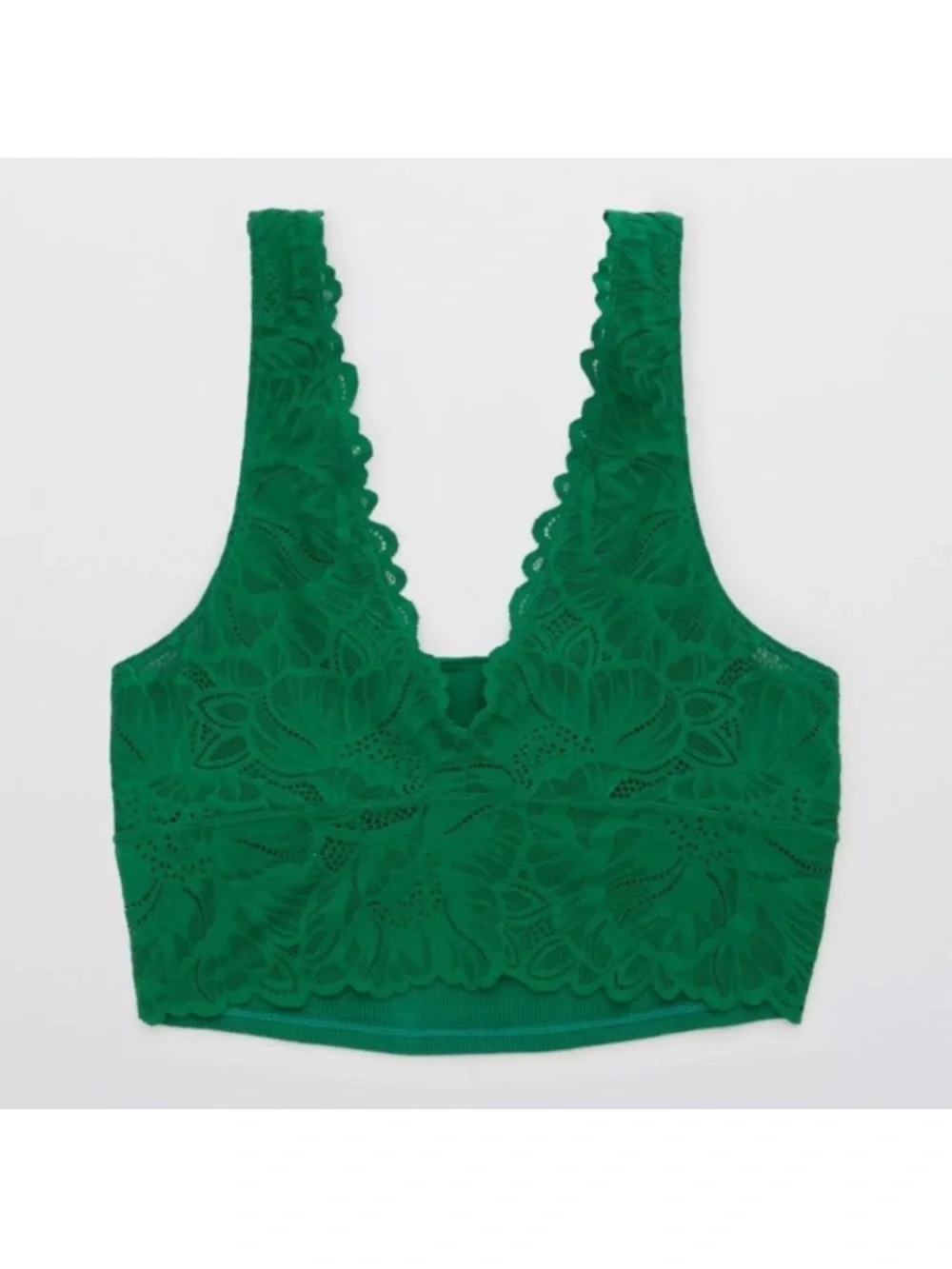 Aerie Top M Bralette Tank Green